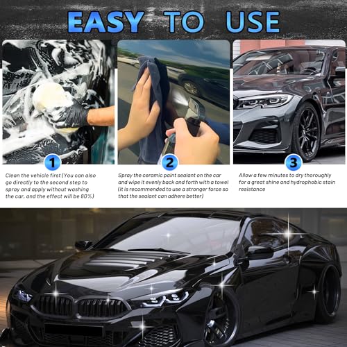 AUTOBS Ceramic Coating 10 Oz Rapid Spray Wax - Image 5