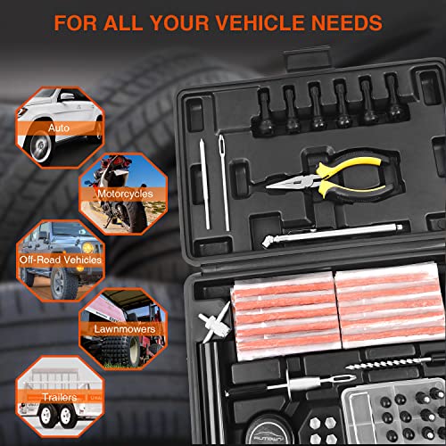 AUTOWN Tire Repair Kit, 102 Pcs Heavy Duty - Image 5