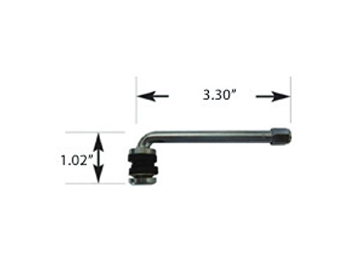 AVN Motorsports Chrome Tire Valve Stems 90 Degree - Image 4