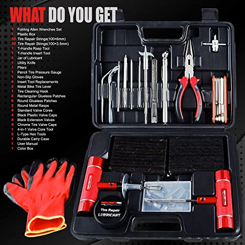 AWELCRAFT Heavy Duty Tire Repair Kit - Image 3
