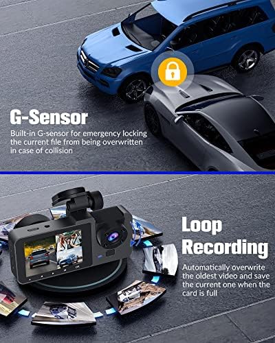 Azacvb 4K Car Dash Camera With Night Vision - Image 4