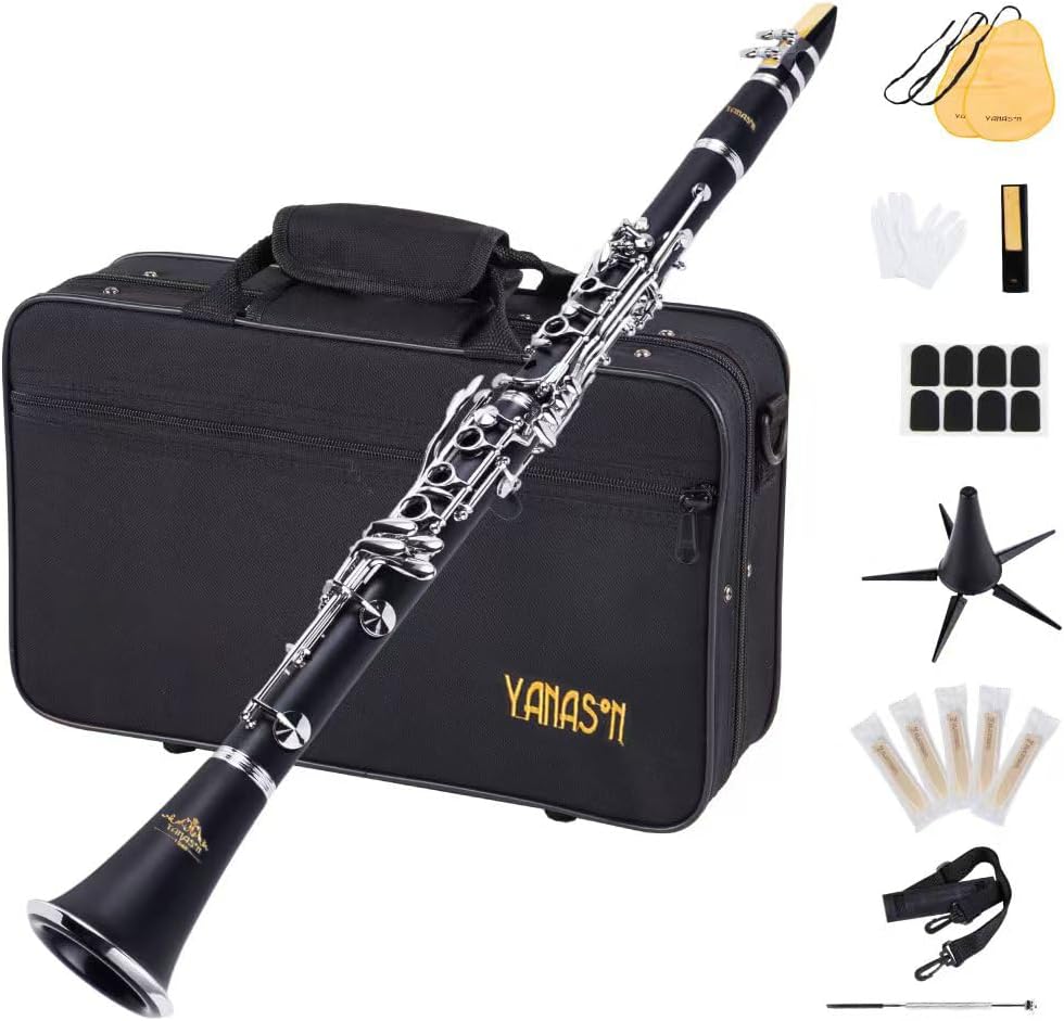 Jinqu B Flat 17 Key Clarinet Set