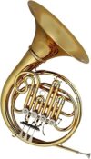 DZDZDZ B Flat 4-Key French Horn Set
