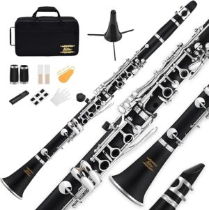 Eastar B Flat Clarinet Nickel-Plated ECL-300