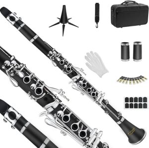 soulmate B Flat Clarinet With 17 Nickel-Plated Keys