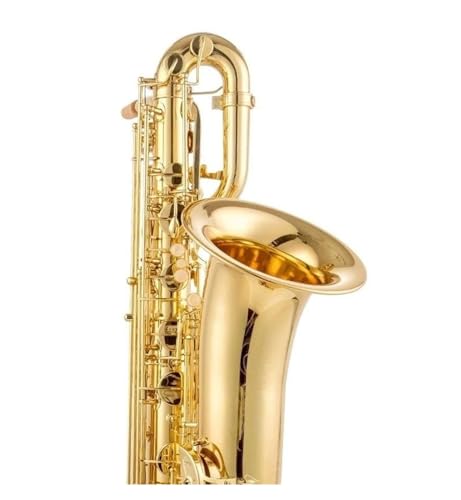 BABYCE Baritone Saxophone Lacquered Gold With Case - Image 4