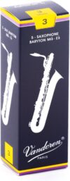 Vandoren Bari Sax Traditional Reeds SR243, Strength 3