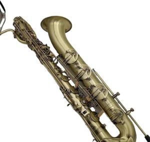 HJDFRTE Baritone Saxophone E Flat Gold Lacquer
