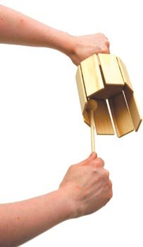 Basic Beat BB39 Large Stir Xylophone: Handheld Sound Effect Instrument - Image 5