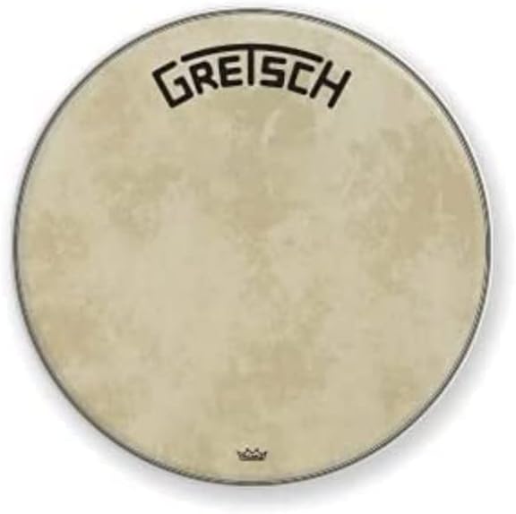 Gretsch Bass Drum Head, FBR 24in (GRDHFS24B)