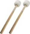 Moicstiy Bass Drum Mallet Wool Felt Head