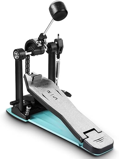 Starfavor Bass Drum Pedal, Double-Chain Drive ST-900