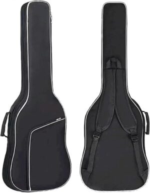 GIGKOUKI Bass Guitar Gig Bag 0.35 Inch Padded Case