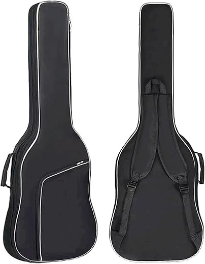 GIGKOUKI Bass Guitar Gig Bag 0.35 Inch Padded Case