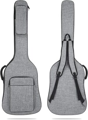 MUZTOP Bass Guitar Gig Bag With Pockets