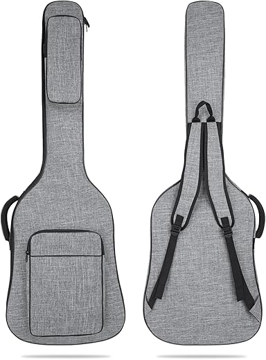 MUZTOP Bass Guitar Gig Bag With Pockets
