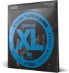 D’Addario Bass Guitar Strings, Tapewound Black Nylon ETB92