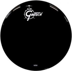 Gretsch Bass Head, Ebony 22in Logo (GRDHEB22)