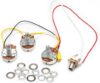 SAPHUE Bass Wiring Harness Kit For Jazz Bass
