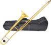 Yasisid Bb Alto Trombone For Beginners (Gold)