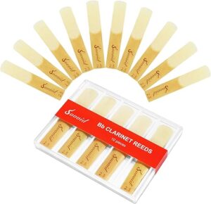 Sovvid Bb Clarinet Reeds Pack, Strength 2.5