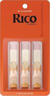 D’Addario Bb Clarinet Reeds, Strength 2.5, 3-Pack