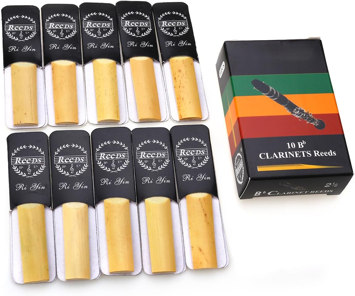 NANYI Bb Clarinet Traditional Reeds, 10 PCS