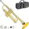 Fesley Bb Standard Trumpet Set: Beginner Brass Instrument