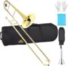 EASTROCK Bb Tenor Slide Trombone With Accessories