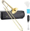 EASTROCK Bb Tenor Slide Trombone With Case