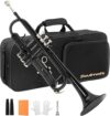 soulmate Bb Trumpet Brass Gold Instrument With Case