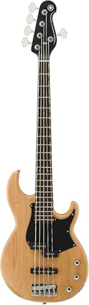 YAMAHA BB235 5-String Bass Guitar, Yellow Stain