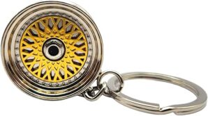 GT//Rotors BBS RS RM Wheel Keychain Car Gift