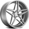 Blaque Diamond BD-8 Silver Machine Face Wheel (20×9)
