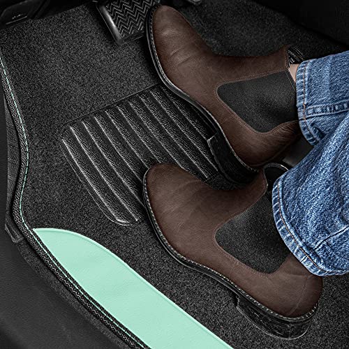 BDK Floor Mats Two-Tone Carpet Set - Image 2