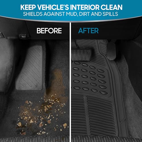 BDK ProLiner All-Weather 3-Piece Floor Mats - Image 3