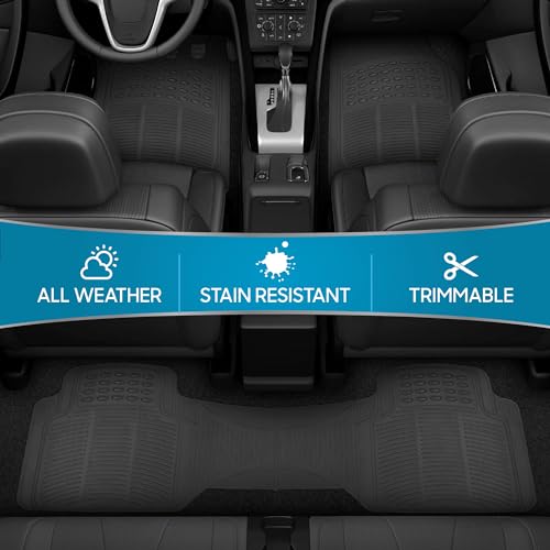 BDK ProLiner All-Weather 3-Piece Floor Mats - Image 4