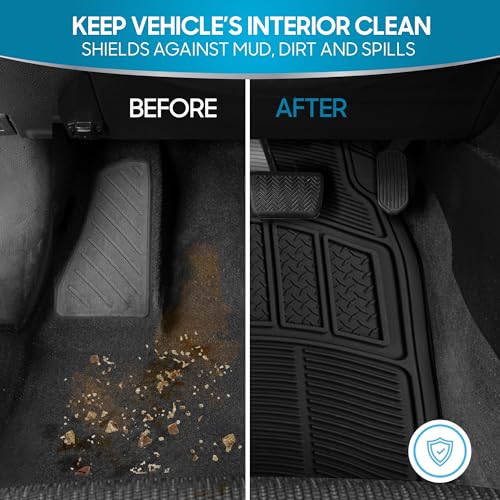 BDK ProLiner Heavy Duty Rubber Floor Mats - Image 3