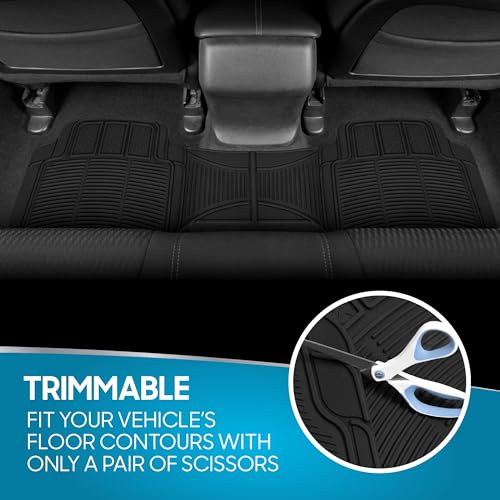 BDK ProLiner Heavy Duty Rubber Floor Mats - Image 4