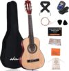 adm Beginner Acoustic Classical Guitar 30 Inch Bundle