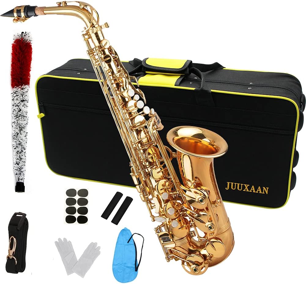 JUUXAAN Beginner Alto Saxophone With Accessories