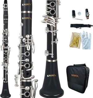 KAYATA Beginner Bb Clarinet With Case & Kit
