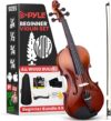 Pyle Beginner Violin Kit With Accessories
