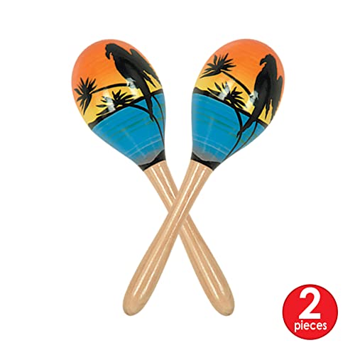 Beistle Tropical Fun Party Maracas - Image 4