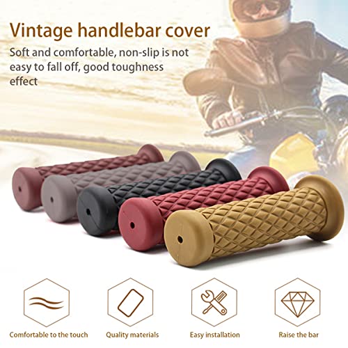 BELOMI Motorcycle Non Slip Rubber Hand Grips - Image 5