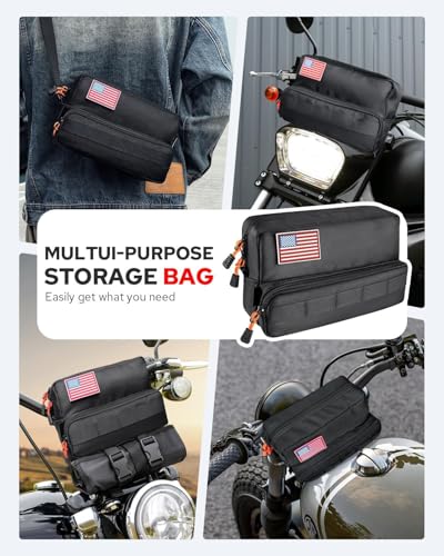 Benlari Motorcycle Handlebar Bag, Universal Tool Bag - Image 4