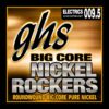GHS Strings Big Core Nickel Rockers, Custom Light (9 1/2-48)