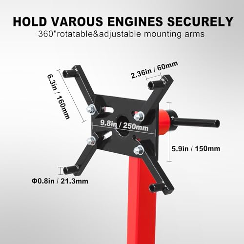 BIG RED Steel Rotating Engine Motor Stand - Image 4