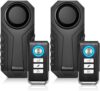 wsdcam Bike Alarm With Remote, 113dB Wireless