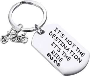 MAOFAED Biker Gift Motorcycle Keychain Birthday Gift